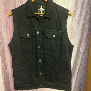 Lip Service black denim vest